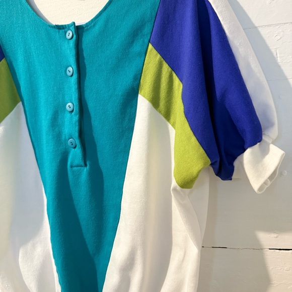 Healthtex Multicolor Button-Up Blouse - Picture 5 of 5